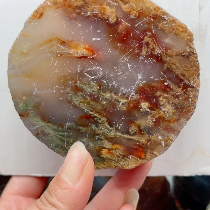 定制玛瑙风定制水草玛瑙手镯