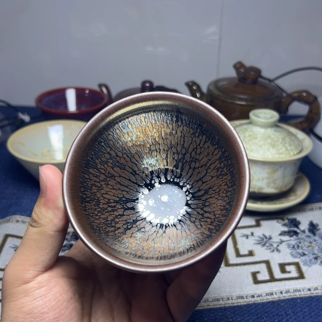 建阳建盏喝茶主人杯