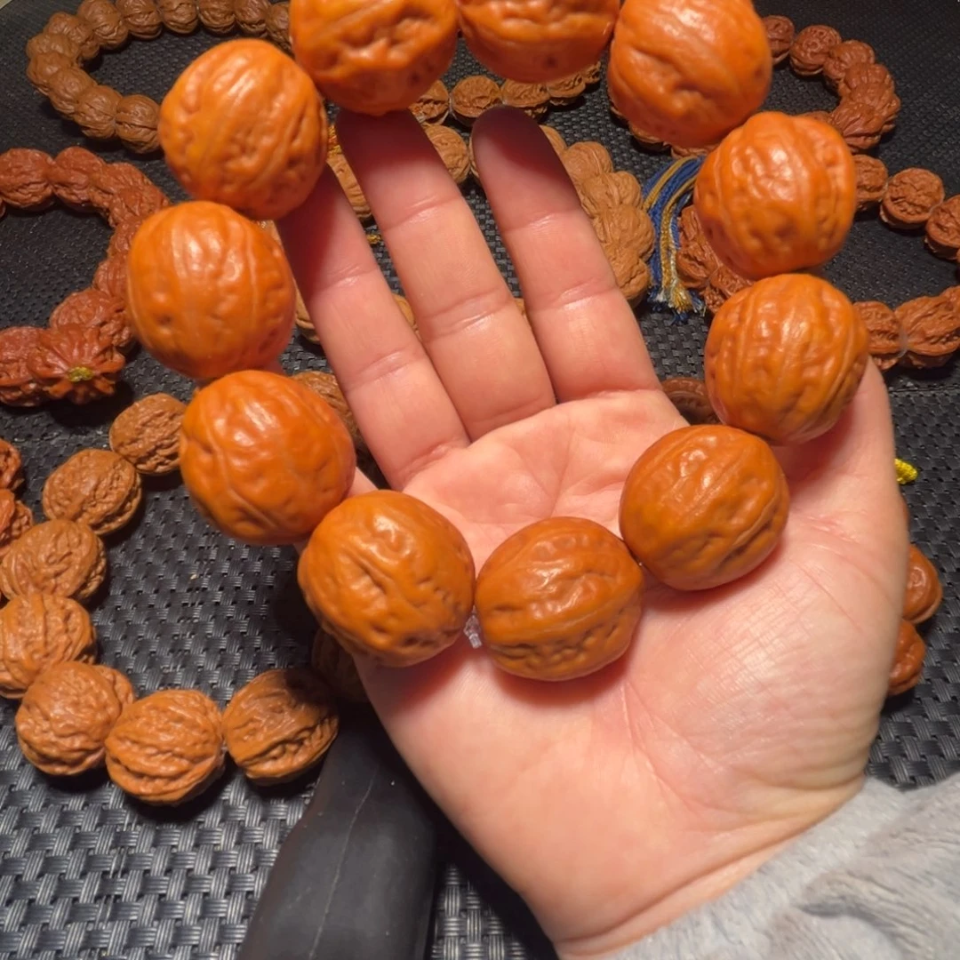 吊坠文玩核桃光头大枣24