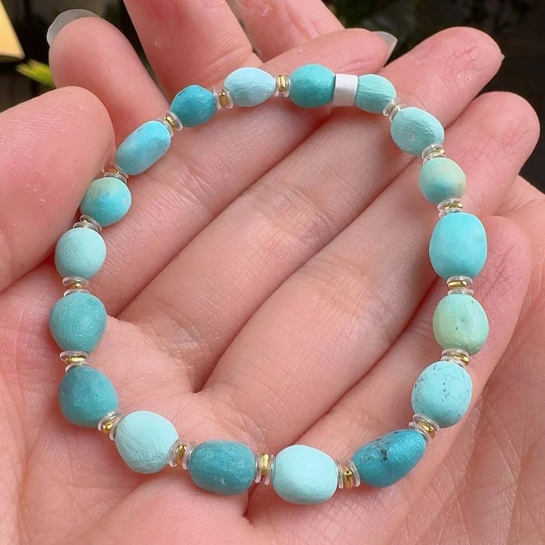 绿松石珠宝奇石未镶嵌