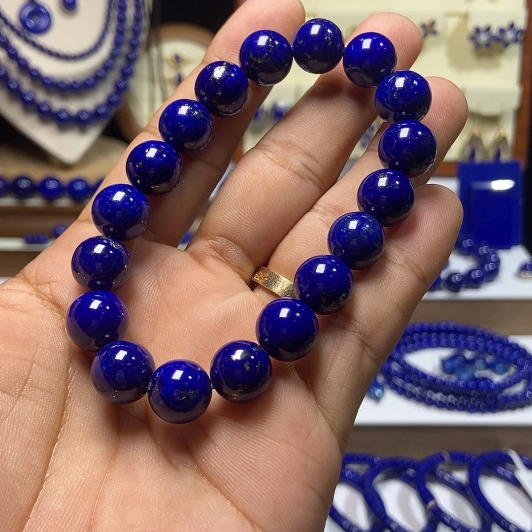 青金石未镶嵌老矿 精品 手串11.7+