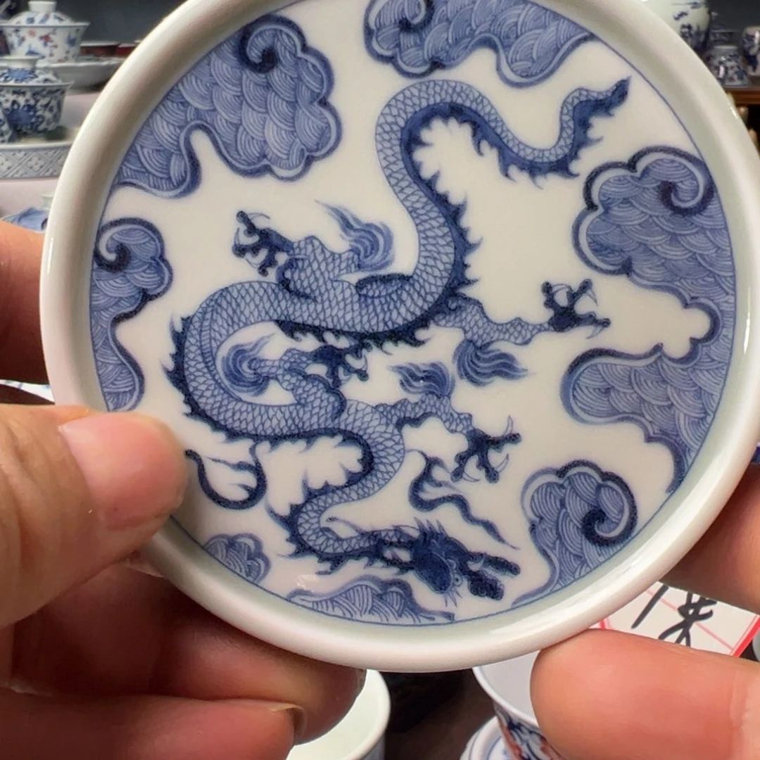 摆件景德镇青花瓷器