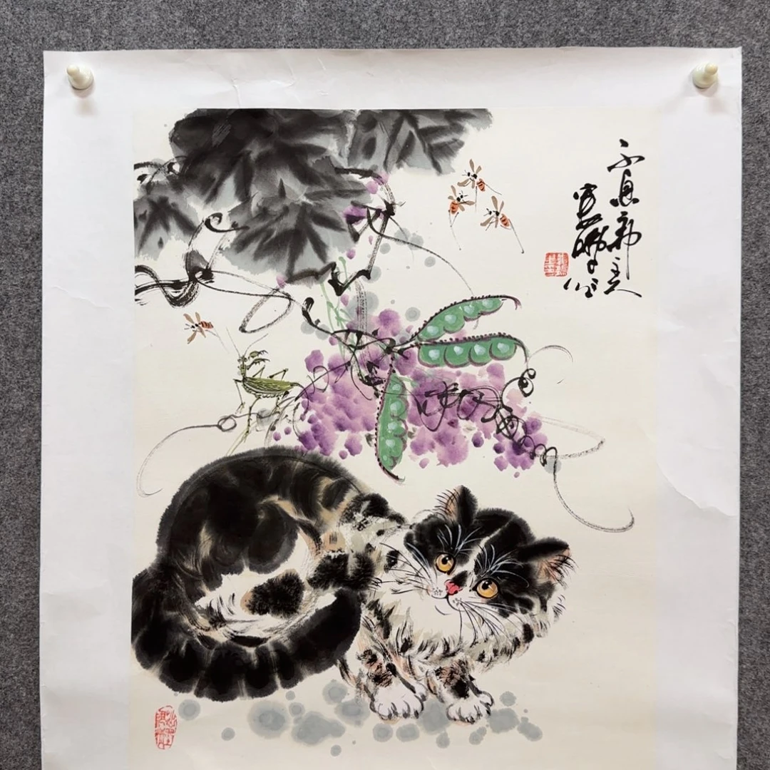 国画娄鹏老师手绘作品