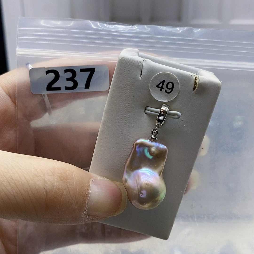 颈饰合金淡水珍珠