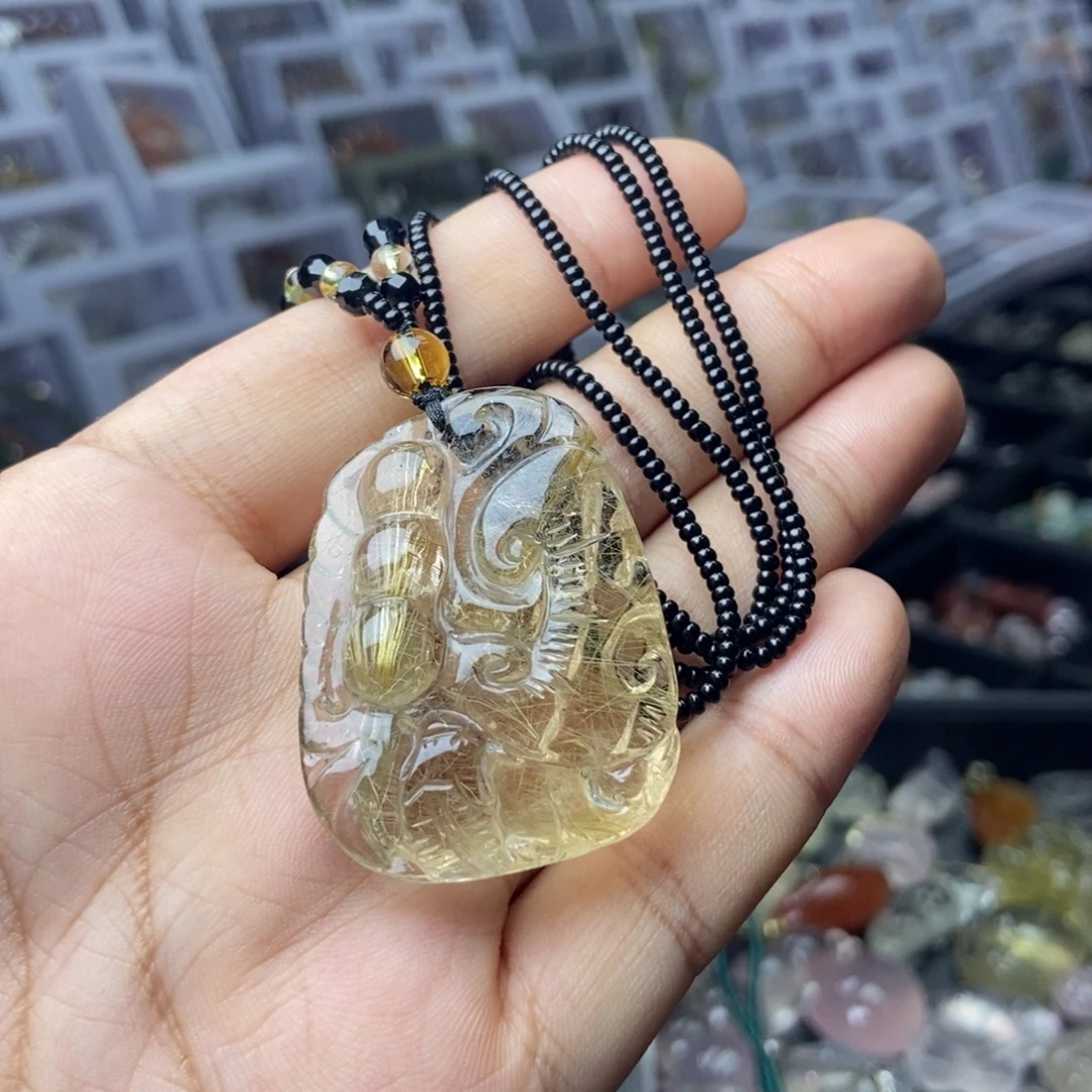 合金手链水晶吊坠