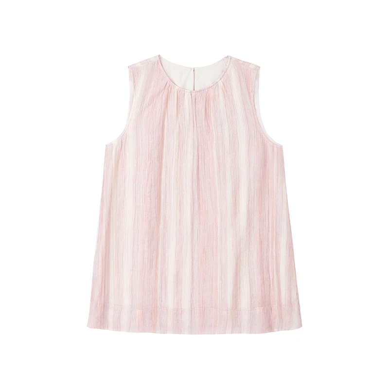 【达人专属】复古无袖小衫W6650