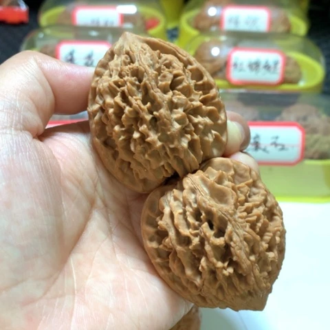 吊坠文玩核桃秦岭粗筋