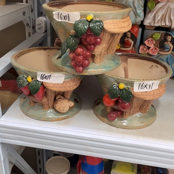 粗陶材质多肉花盆