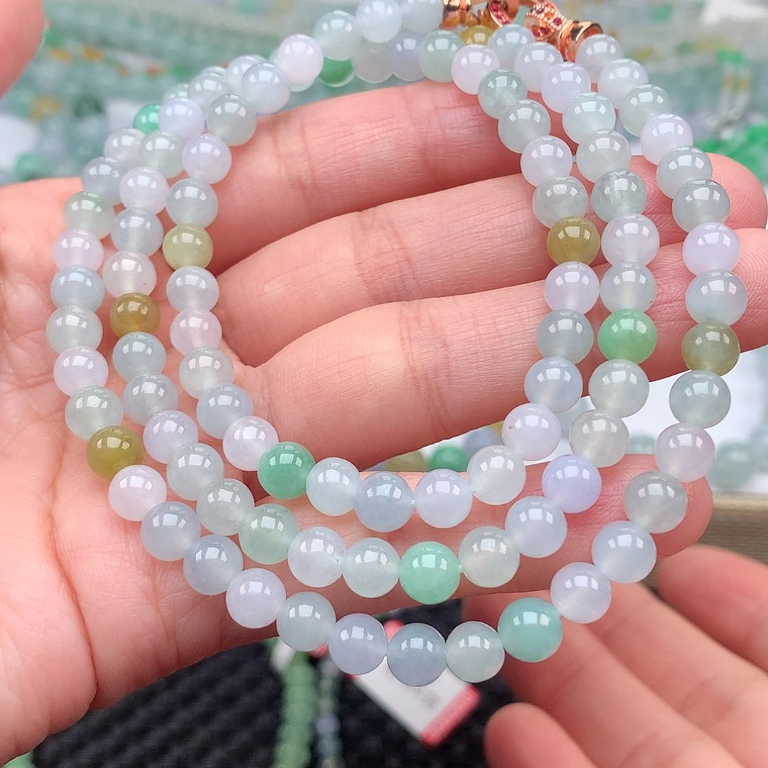 翡翠手链未镶嵌翡翠卡6