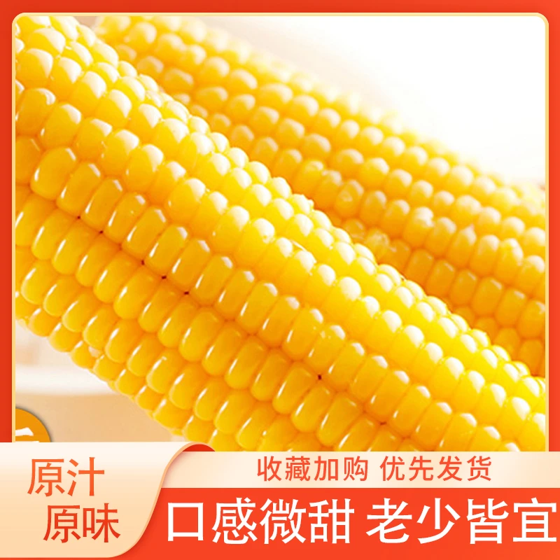 【工厂直营高端玉米】正宗东北糯玉米240g/根*5根黄玉米+5根黑玉米