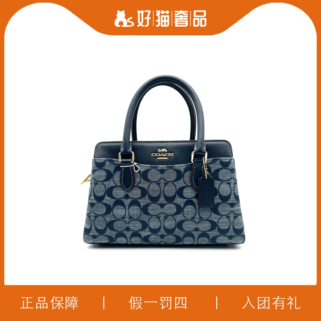 95新 COACH/蔻驰 蔻驰香布雷戴妃包/V1349/26X17X11