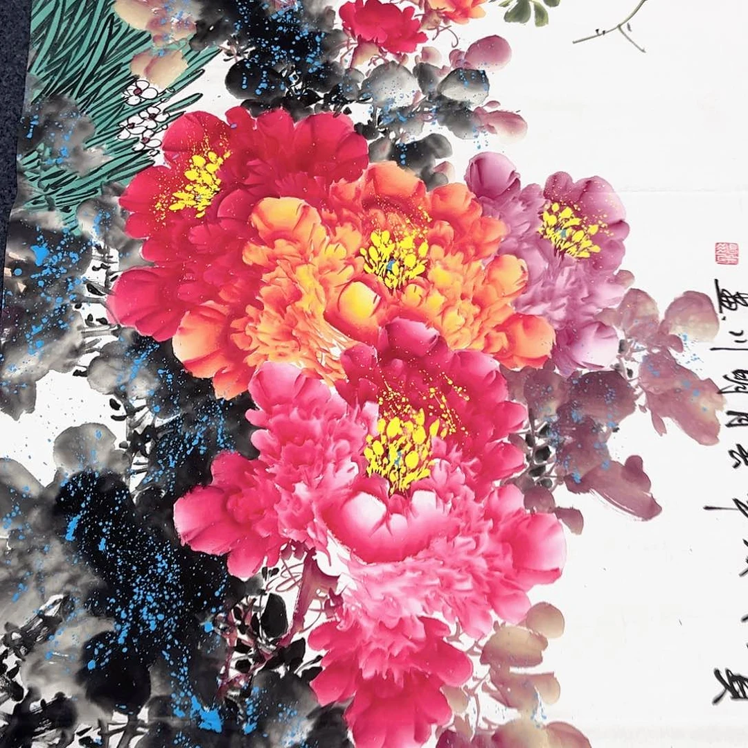国画国画老师作品