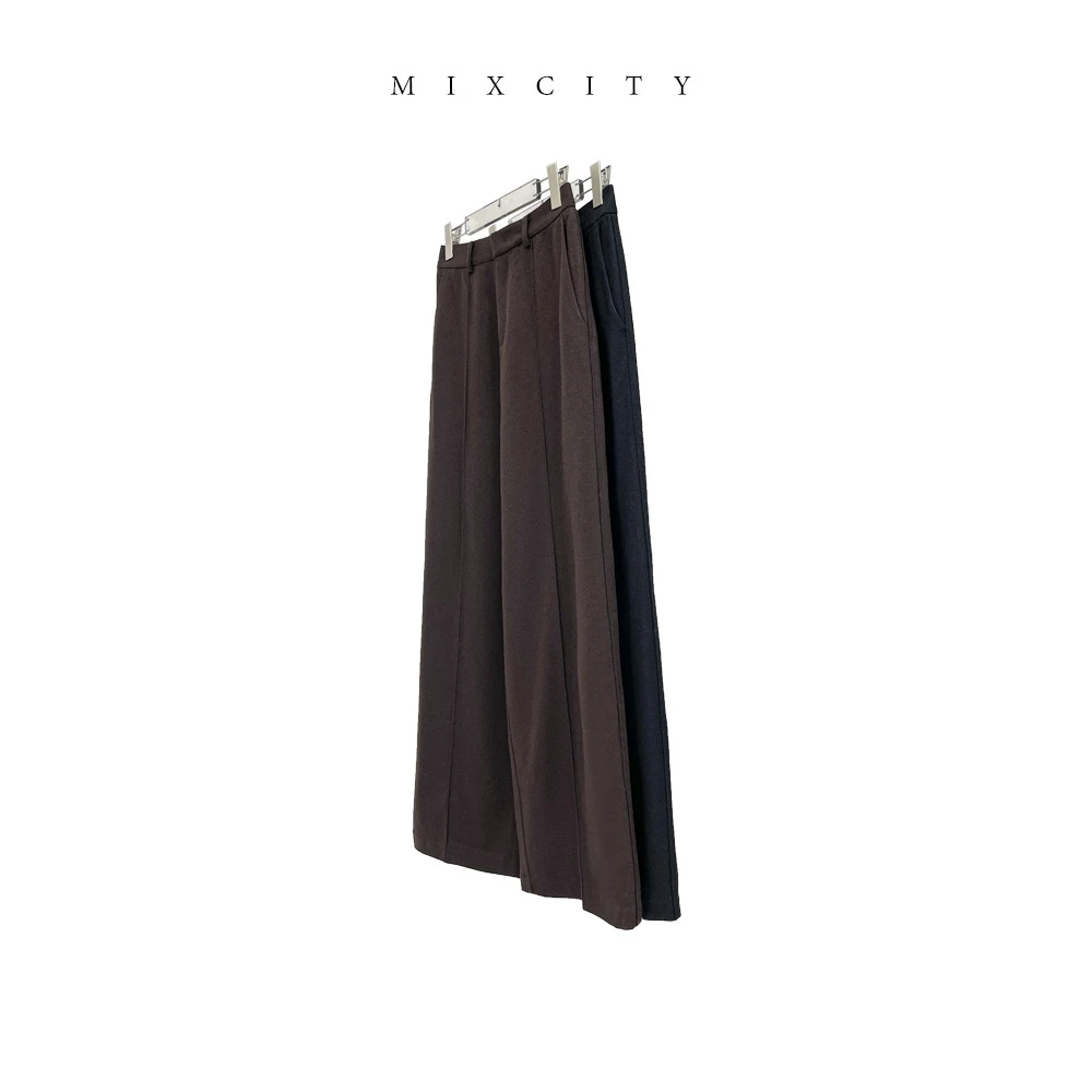 【亚楠本楠】拖地裤◆羊毛杜邦莱卡加厚款质感通勤西装裤6384