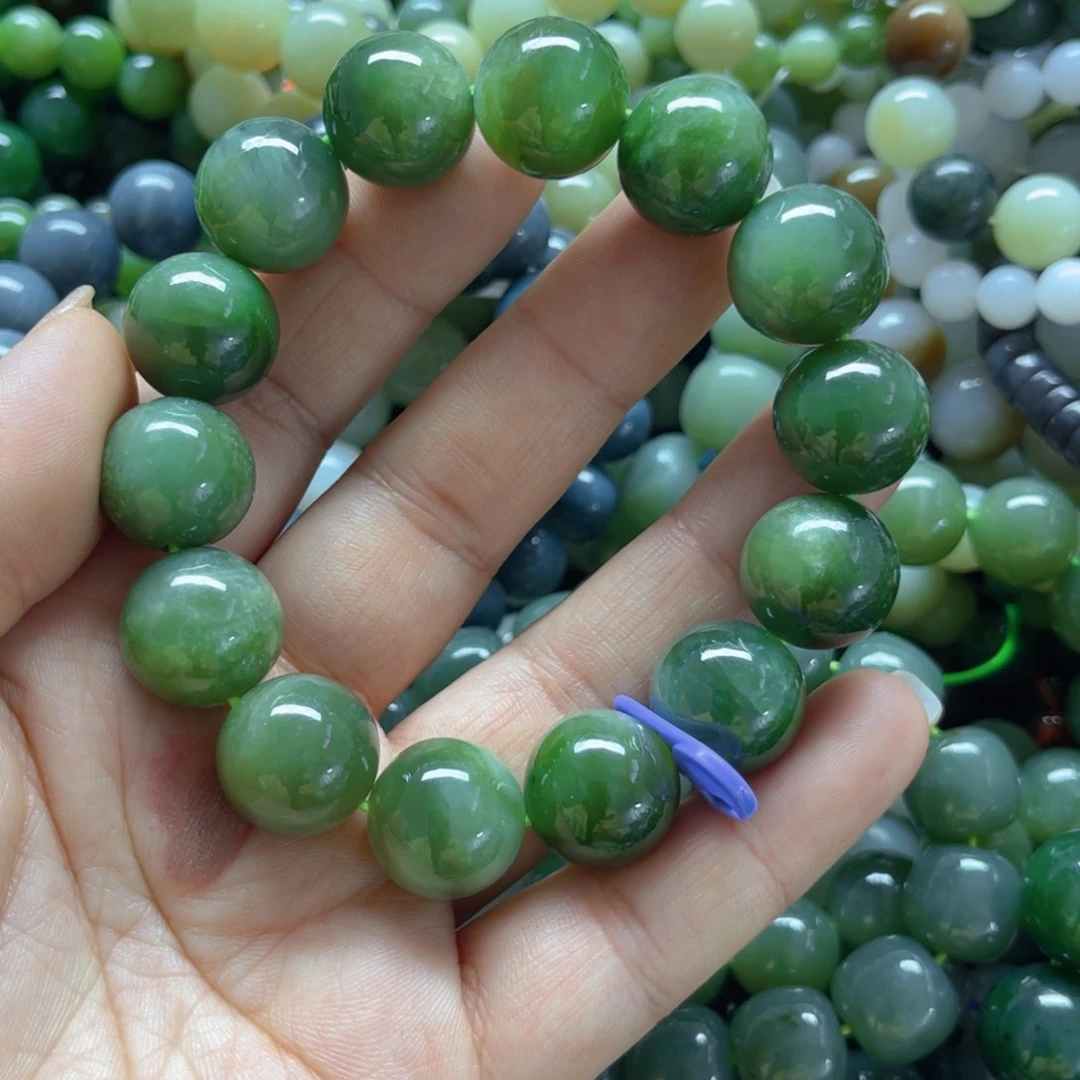 和田玉手链未镶嵌