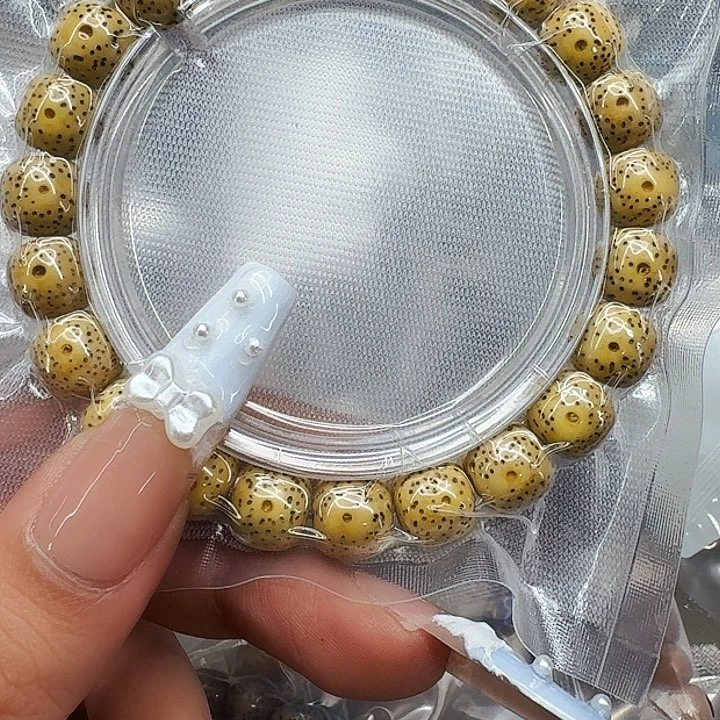 星月菩提手串479荣耀黄星月菩提10桶单圈