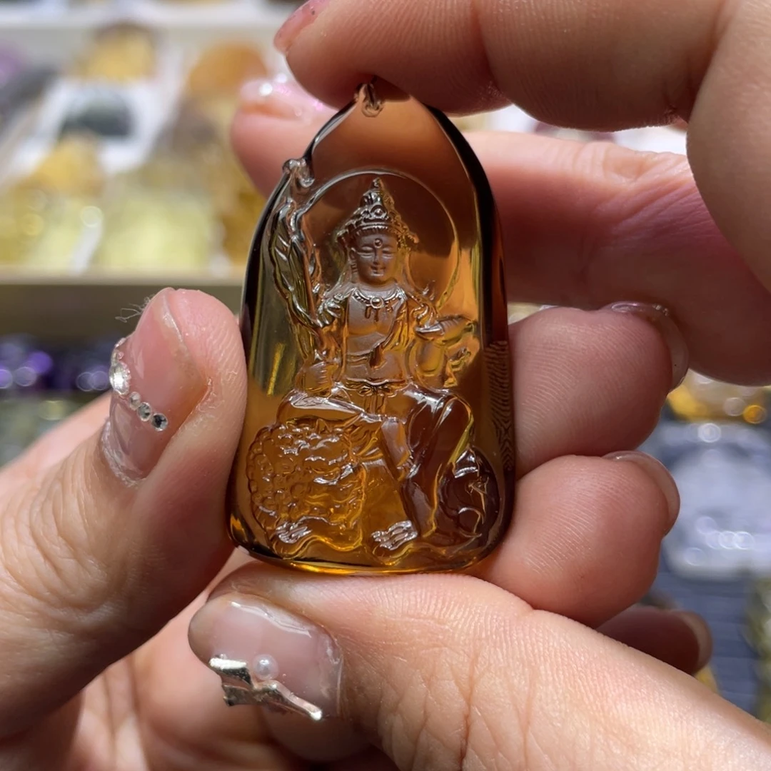 水晶颈饰未镶嵌定制