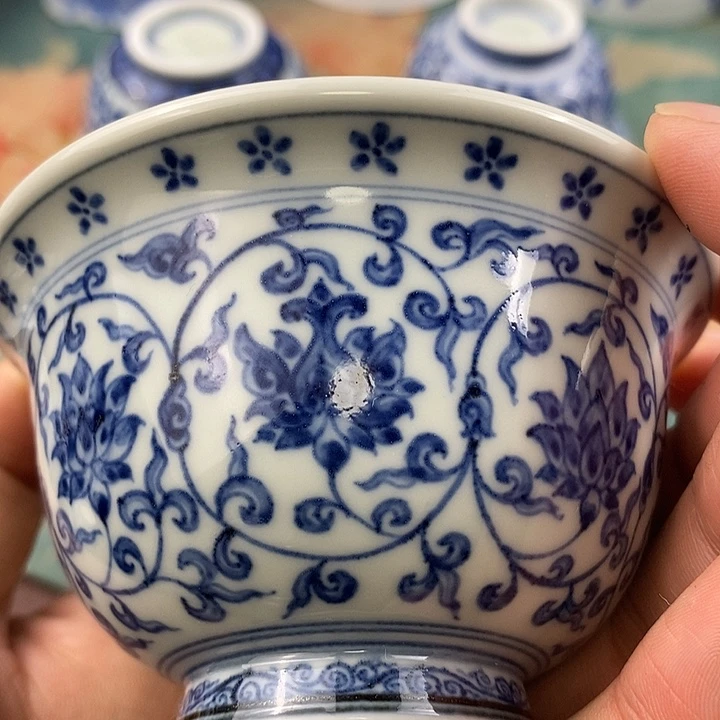 杯现代景德镇全手工全手绘茶具1688888