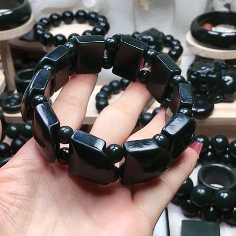 未镶嵌手串和田玉
