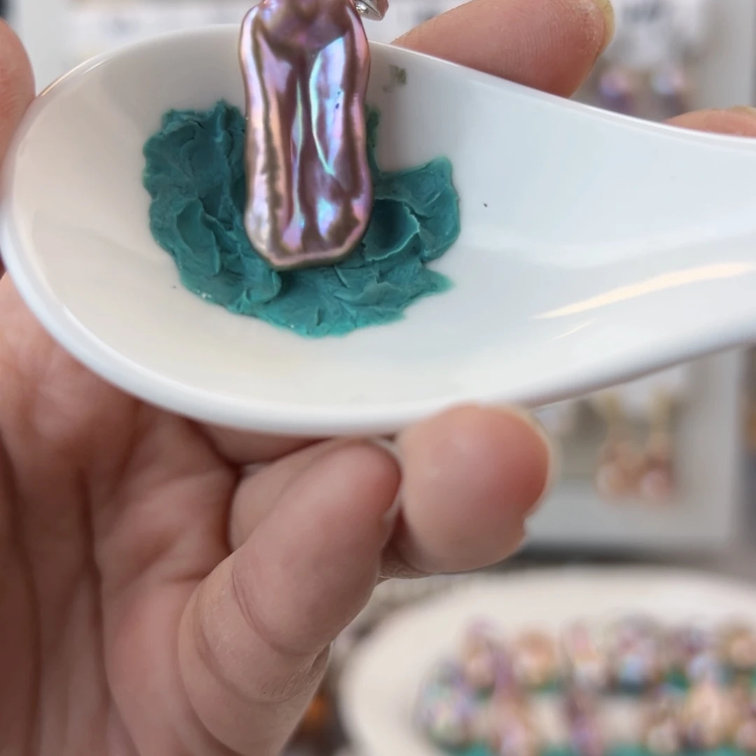 淡水珍珠吊坠(赠链)未镶嵌玉**