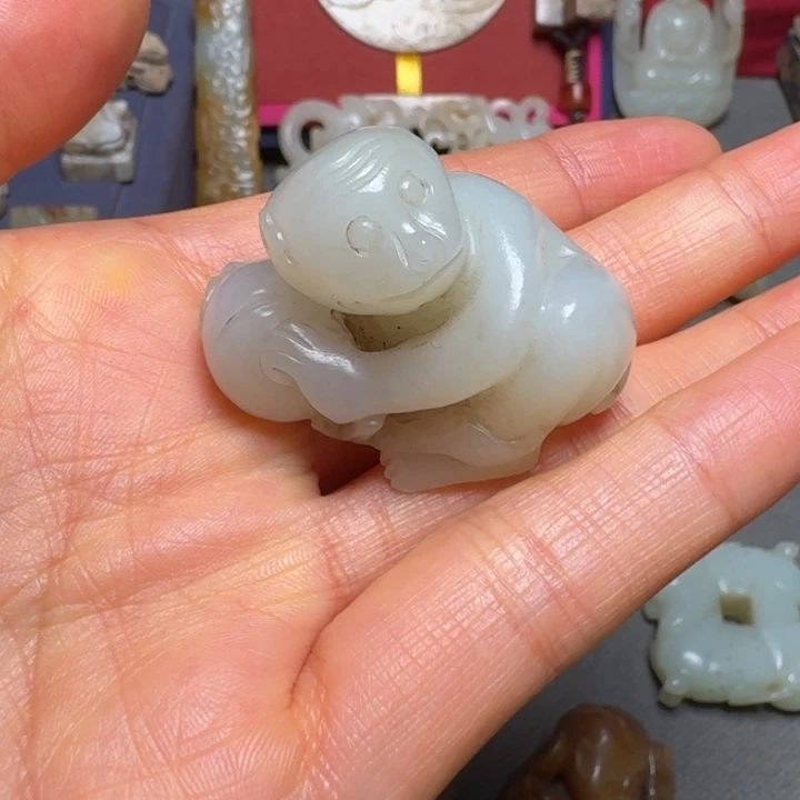 和田玉（糖玉）未镶嵌挂件