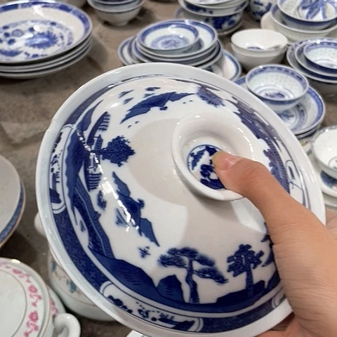 陶摆件景德镇高温陶瓷