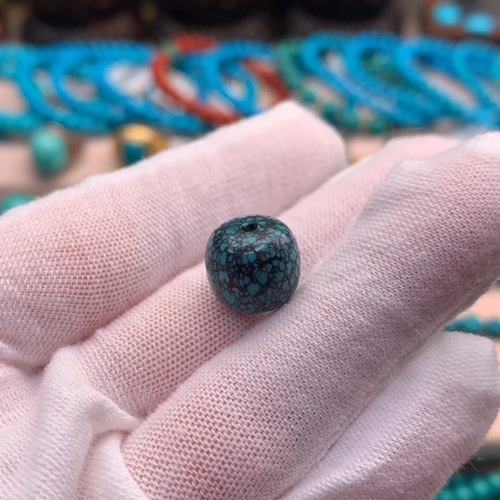 绿松石未镶嵌湖北天然原矿绿松石11.7