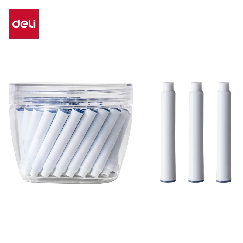 得力SF565热敏擦钢笔墨囊(黑色)