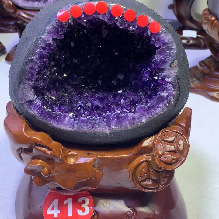 紫晶大型摆件（非配饰）未镶嵌骑***速晶