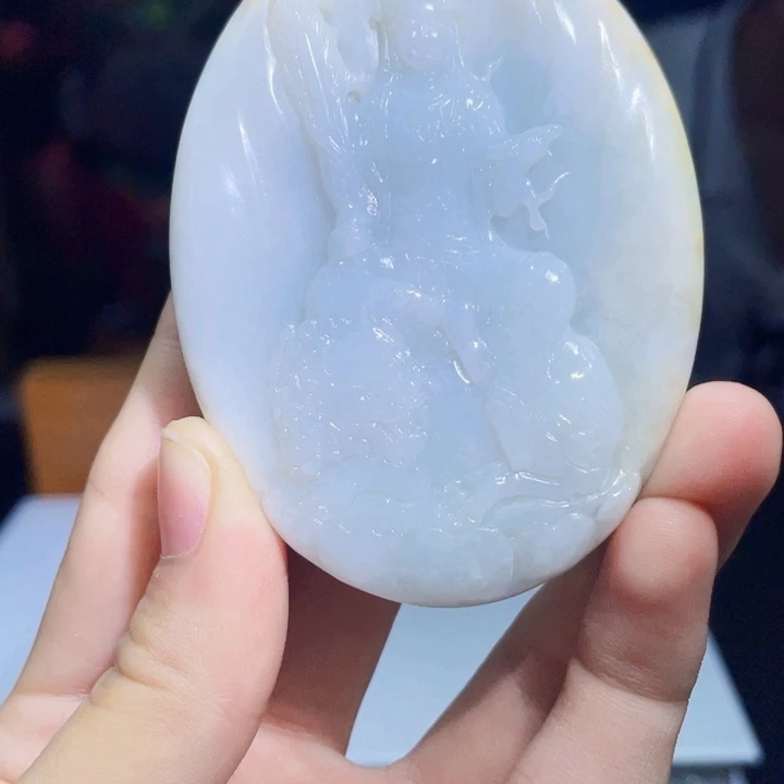 翡翠未镶嵌吊坠(不含链)S91