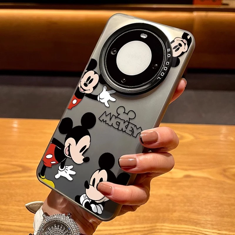 卡通米奇适用华为mate70潮牌手机壳mate60镭射mate40epro磨砂硬壳