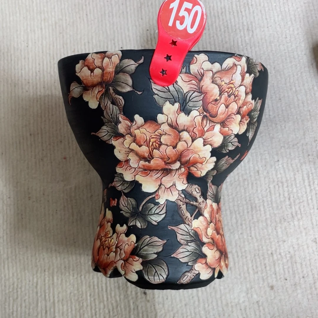 紫砂花盆维*妮陶瓷多肉花盆精品