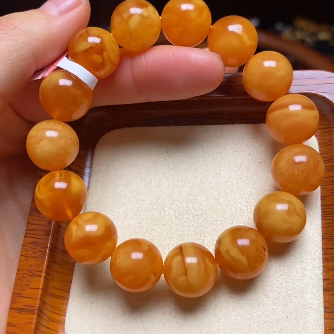 【闪购商品】蜜蜡手链未镶嵌手串