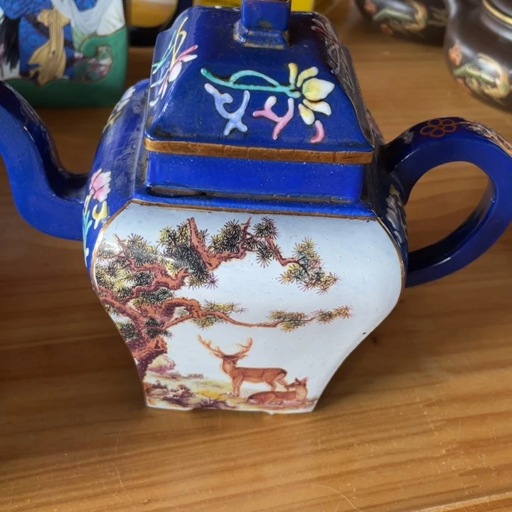 蚩***尤茶壶紫砂紫砂艺术作品