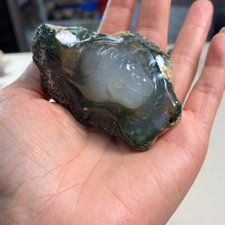 玛瑙/玉髓吊坠(不含链)未镶嵌
