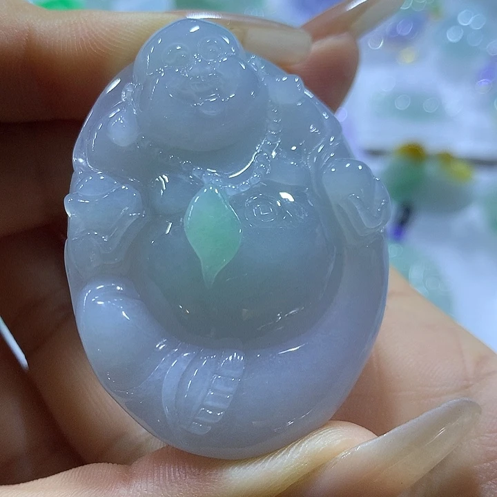 翡翠未镶嵌颈饰天然翡翠Ａ货吊坠