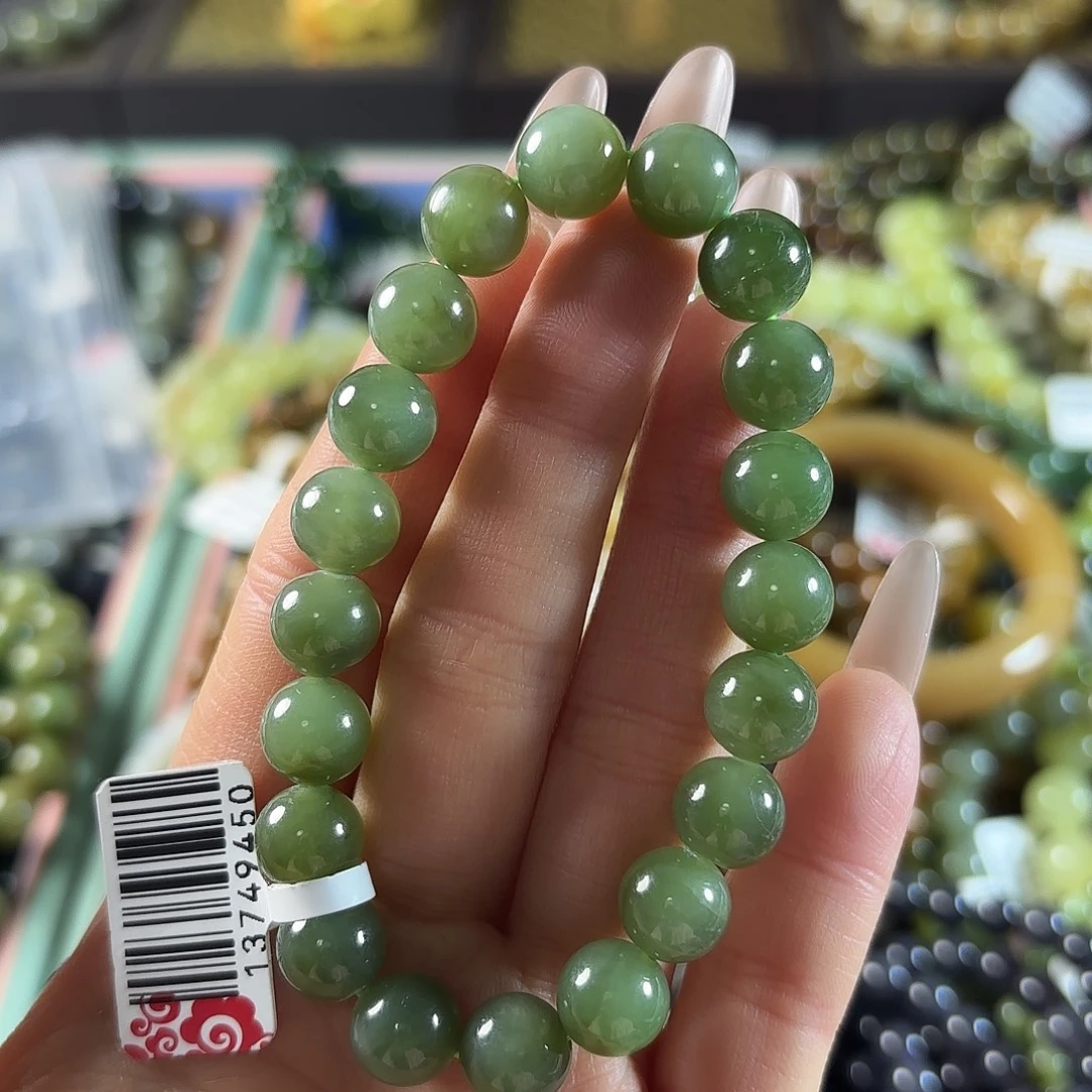 和田玉未镶嵌手链274