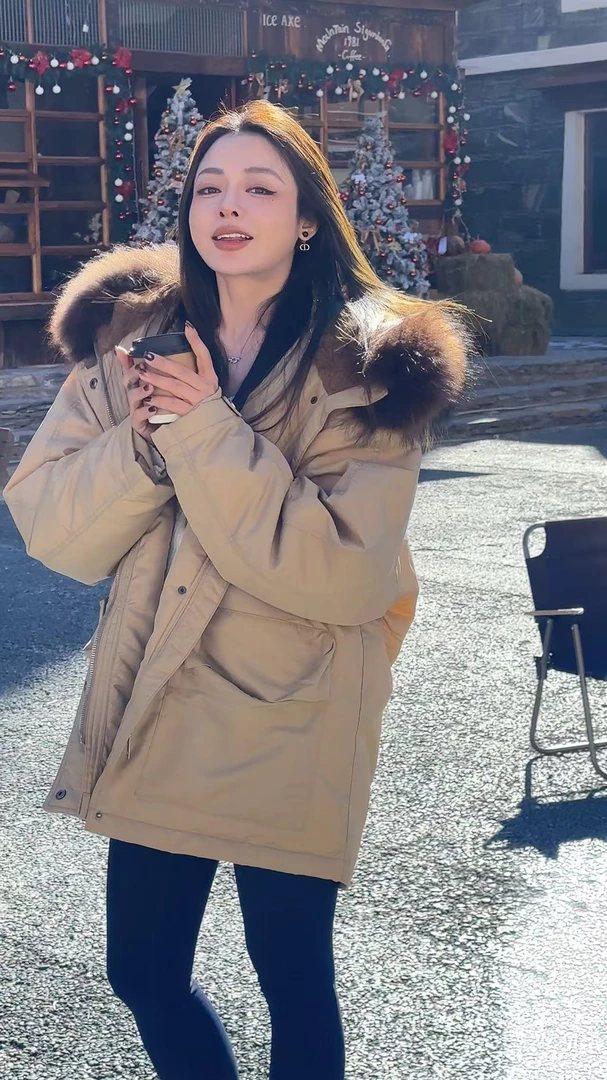 Singularity Me 11S 1135 美式复古工装90白鸭绒毛绒领连帽羽绒服