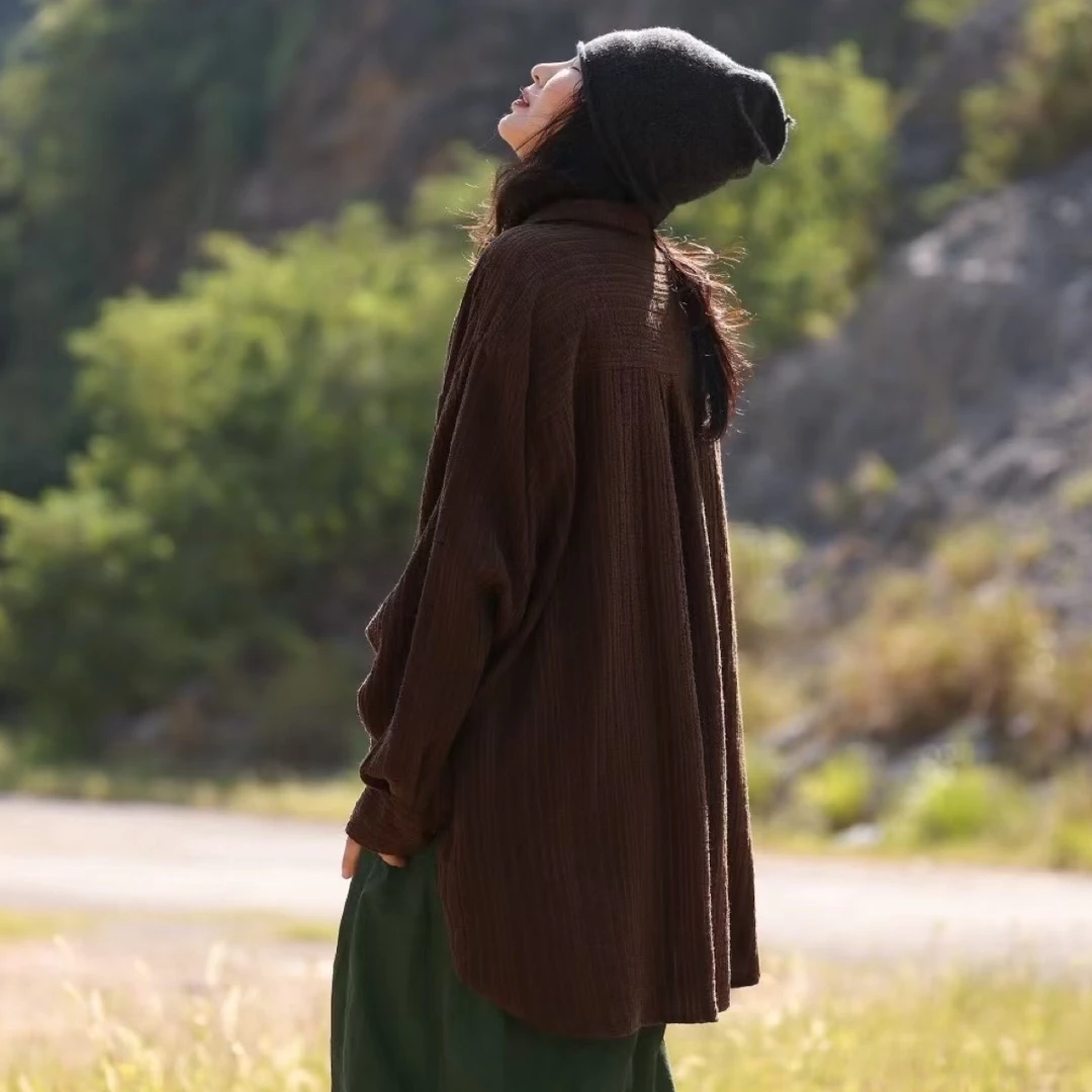 布忘初心分享 古蘭木GS3487 衬衫 胸围146、衣长81