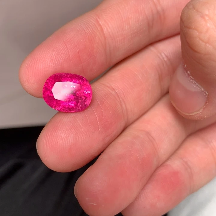 碧玺裸石未镶嵌裸石