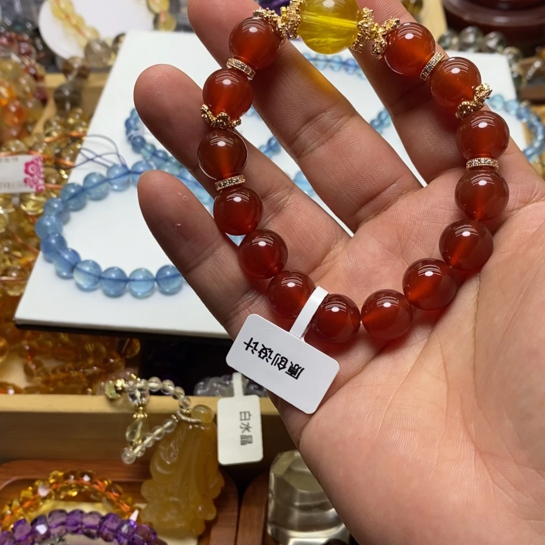 未镶嵌手链水晶默认
