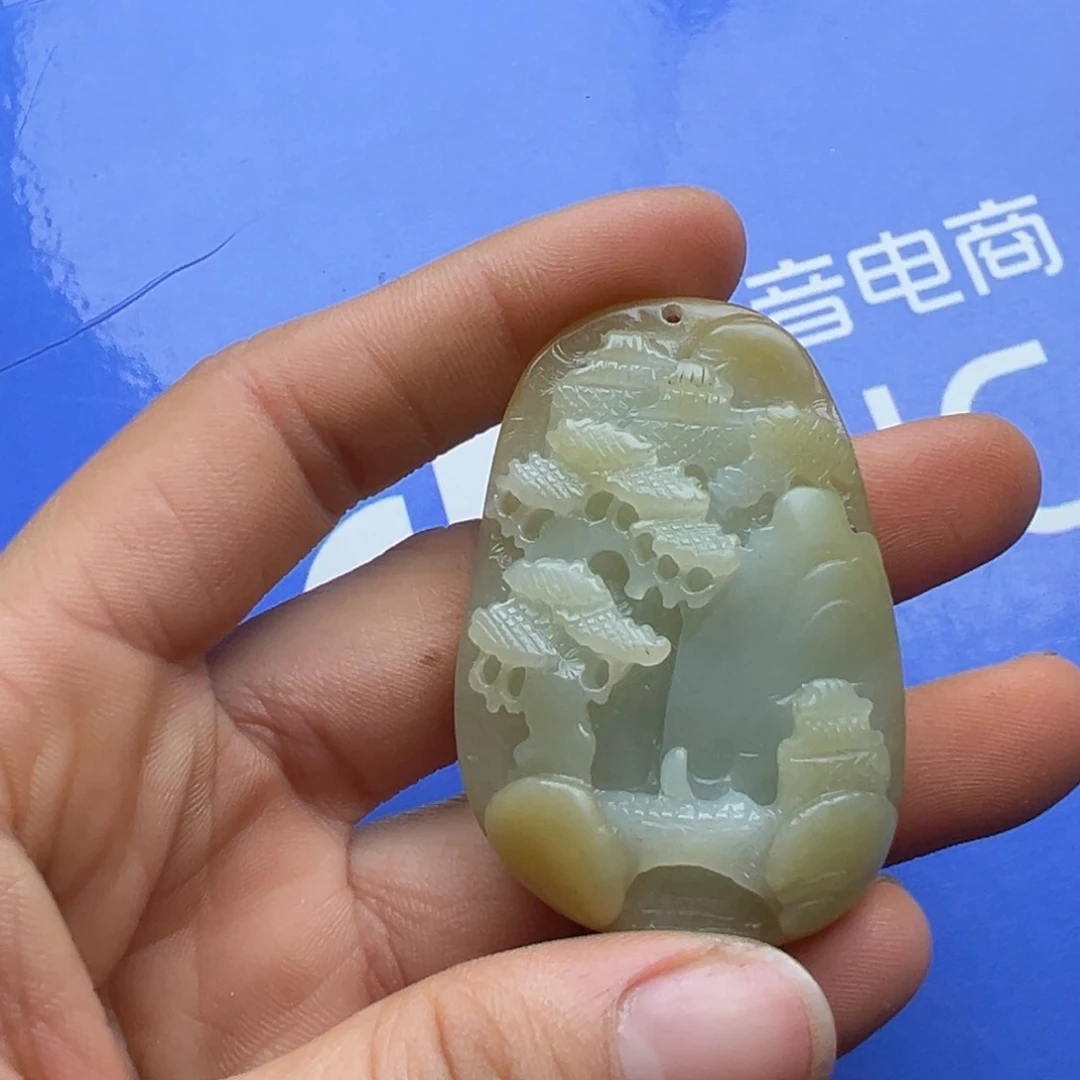 和田玉挂件未镶嵌