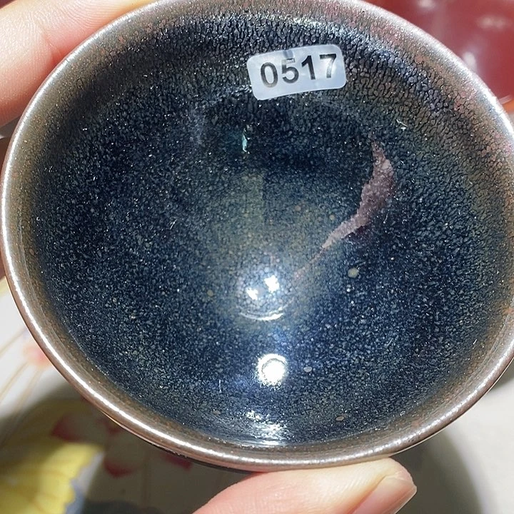 茶盏建阳建盏，龙窑柴烧