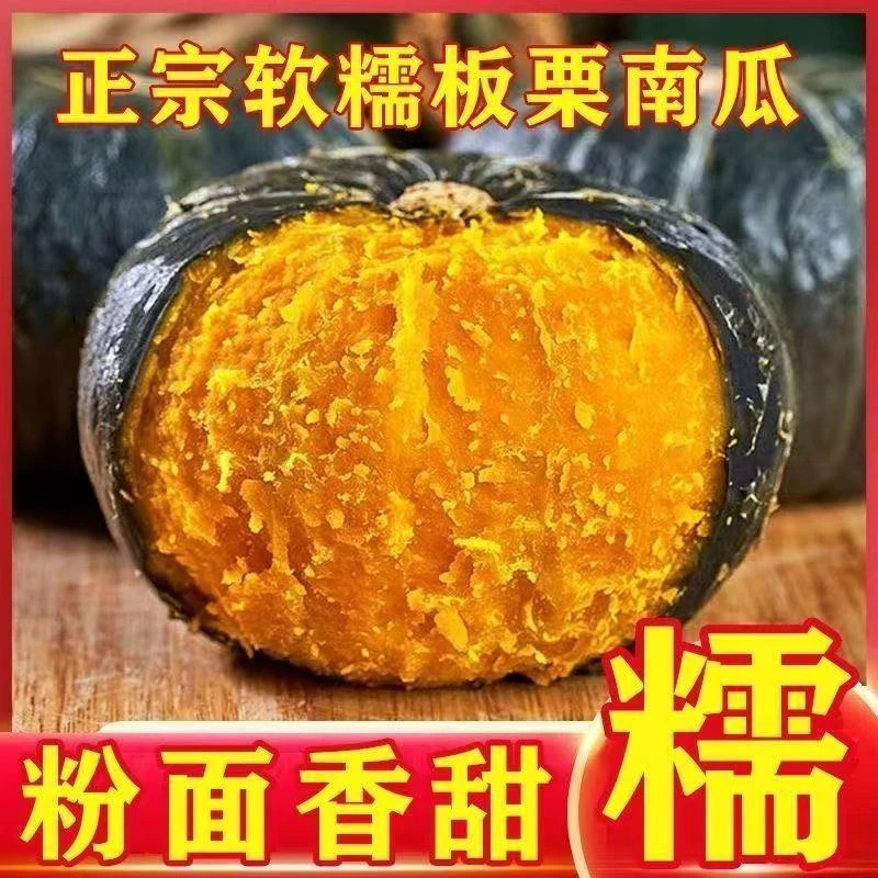 正宗贝贝小南瓜新鲜现摘板栗味粉糯香甜适合孕妇婴儿