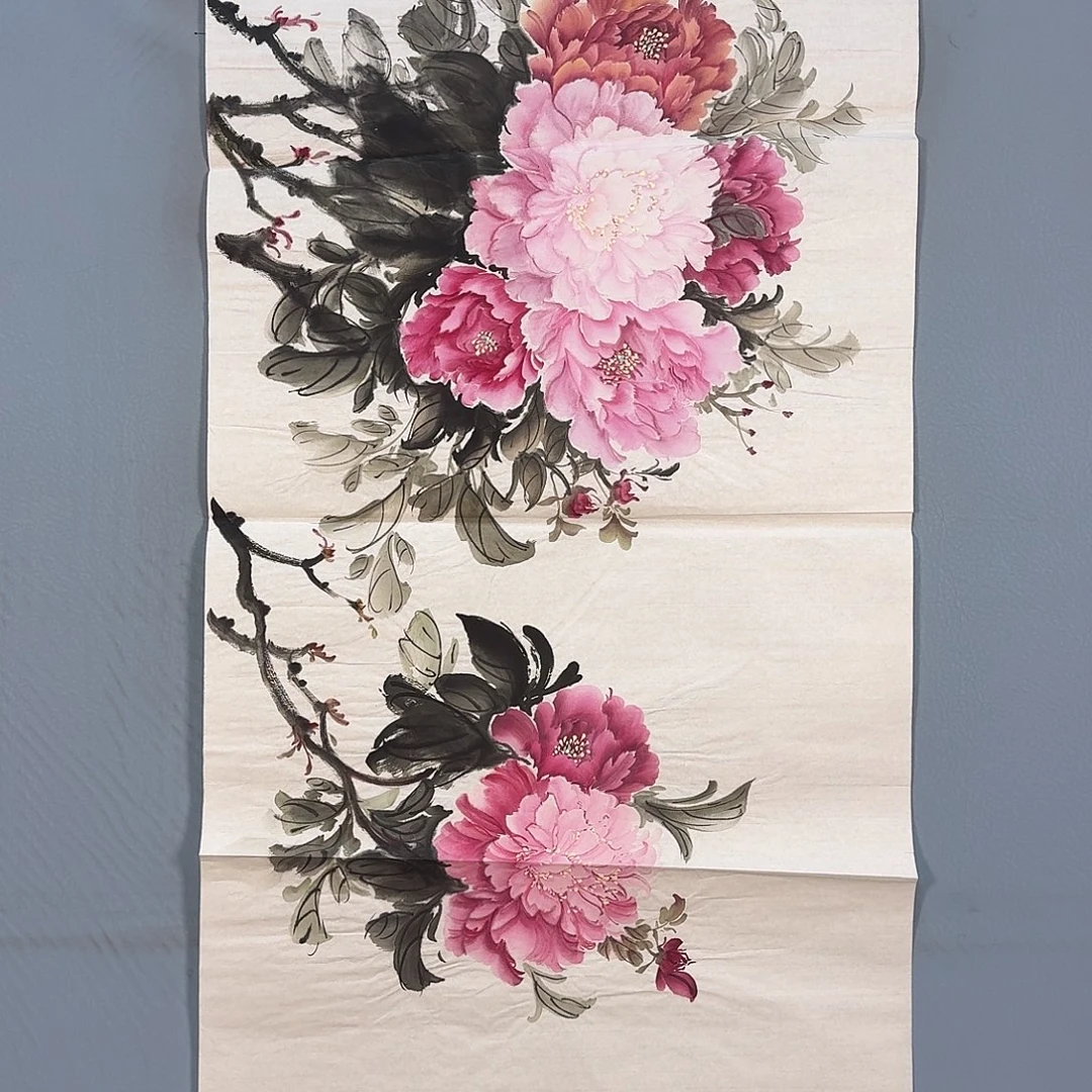 国画565 牡丹一如您的脸颊