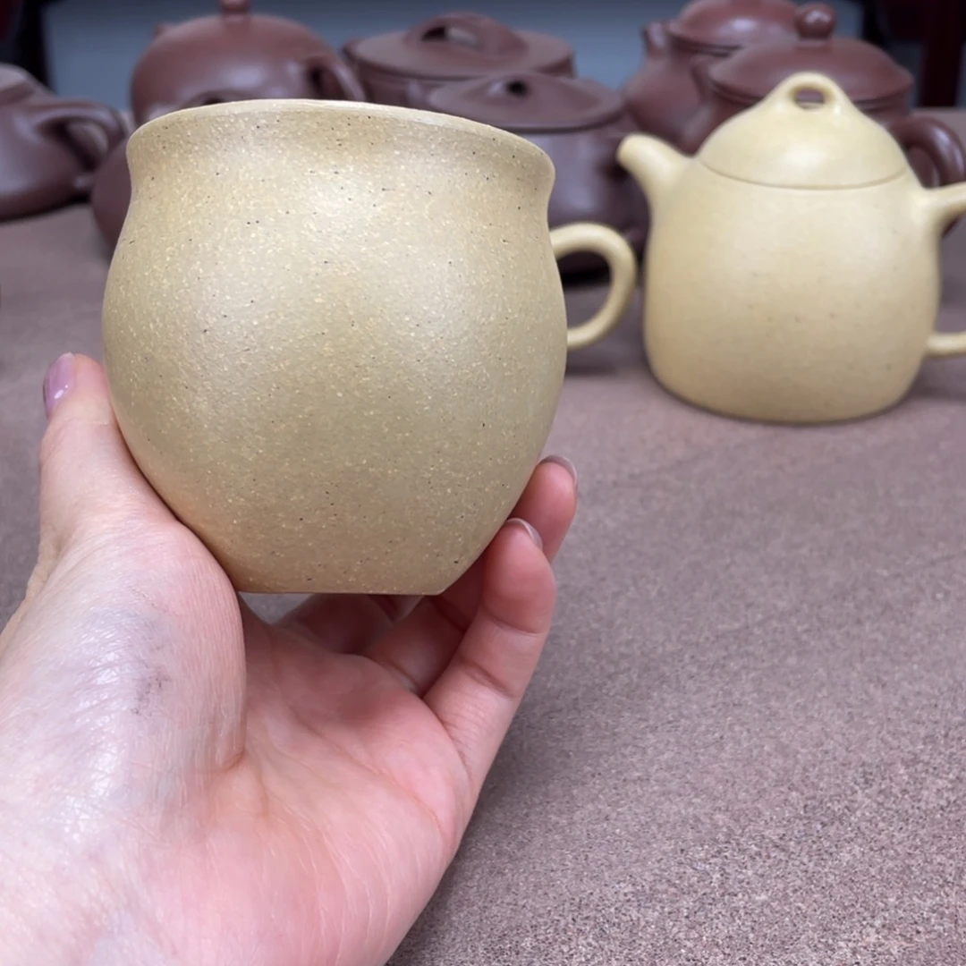 茶壶本山绿泥主人杯180毫升