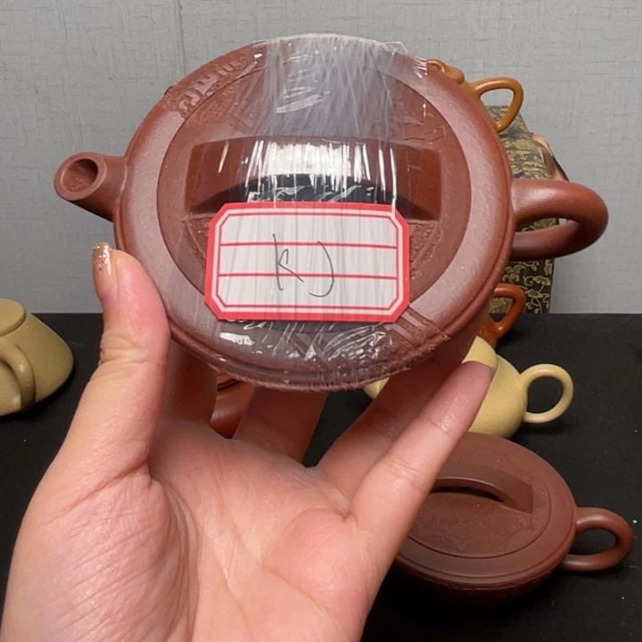 ****J紫砂壶半手底槽清