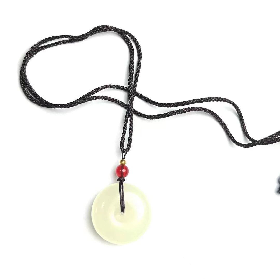 FF339-天然一级白精美吊坠