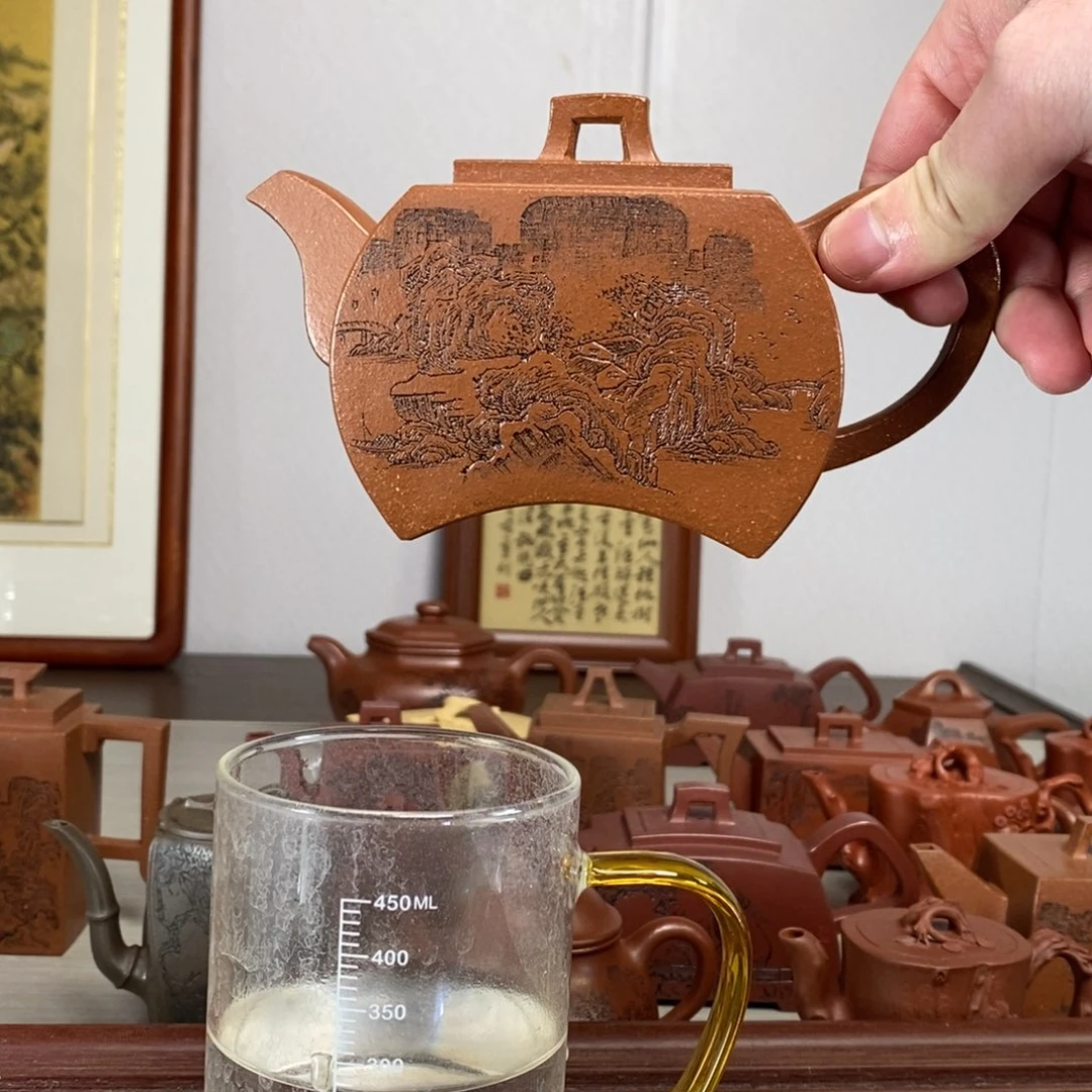 茶壶紫砂原矿泥料传统工艺制作