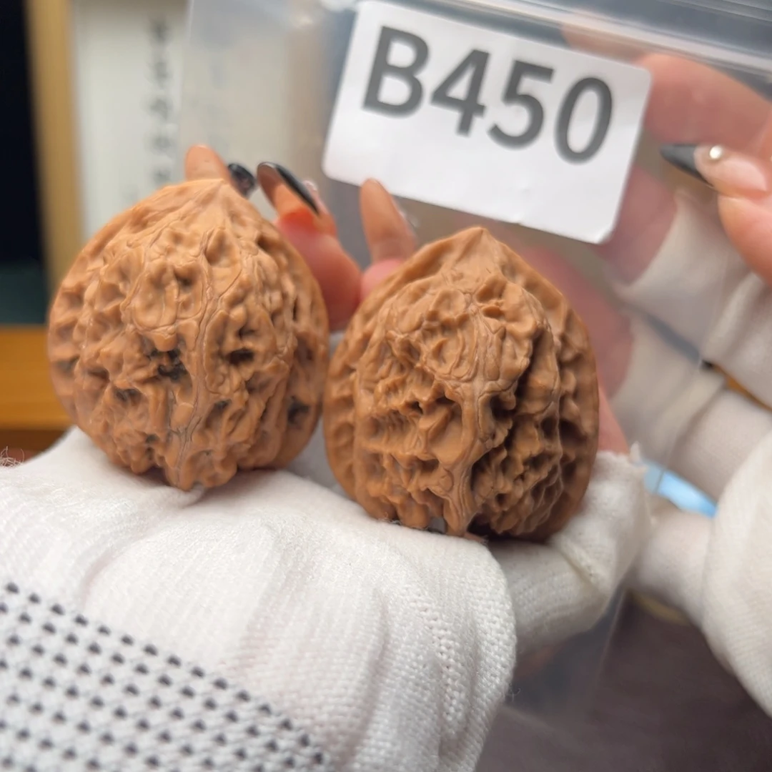 把件文玩核桃45火苗b450