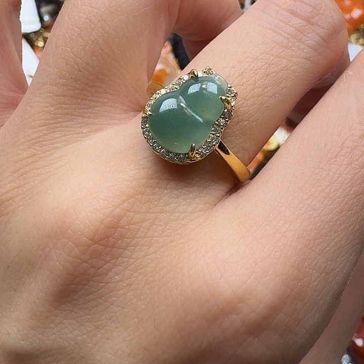 翡翠未镶嵌项链翡翠